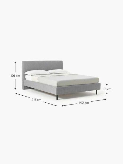 Łóżko tapicerowane Giulia (Westwing)