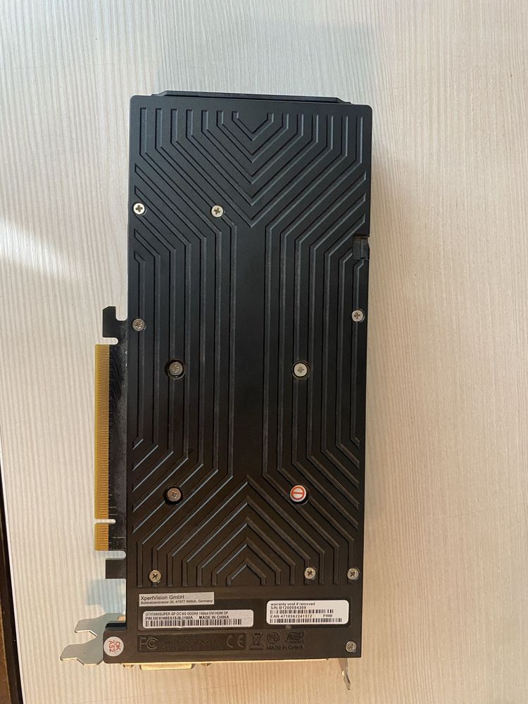 Відеокрта Palit GTX 1660 Super GP OC 6GB GDDR6, 192bit