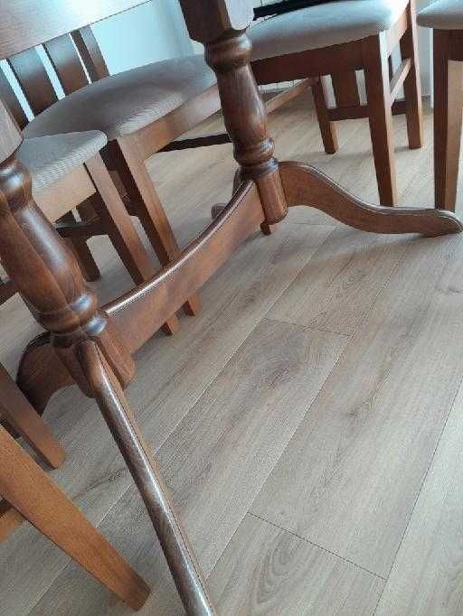 Ława drewniana stół rozkładany