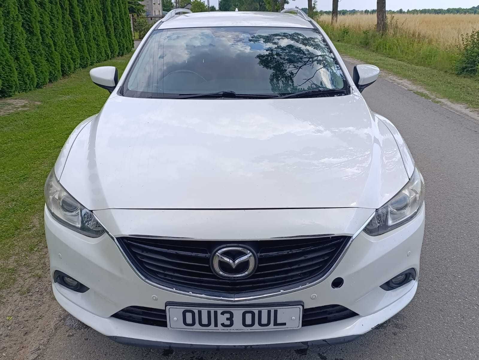 Anglik Mazda 6 2.2 D automat 2013r 150 tys km przebiegu