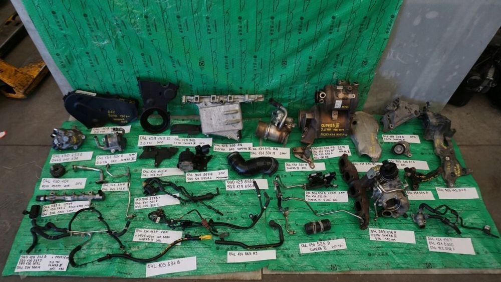 RURKA WODY SKODA SUPERB III 3 2.0 TDI 04L121065AJ