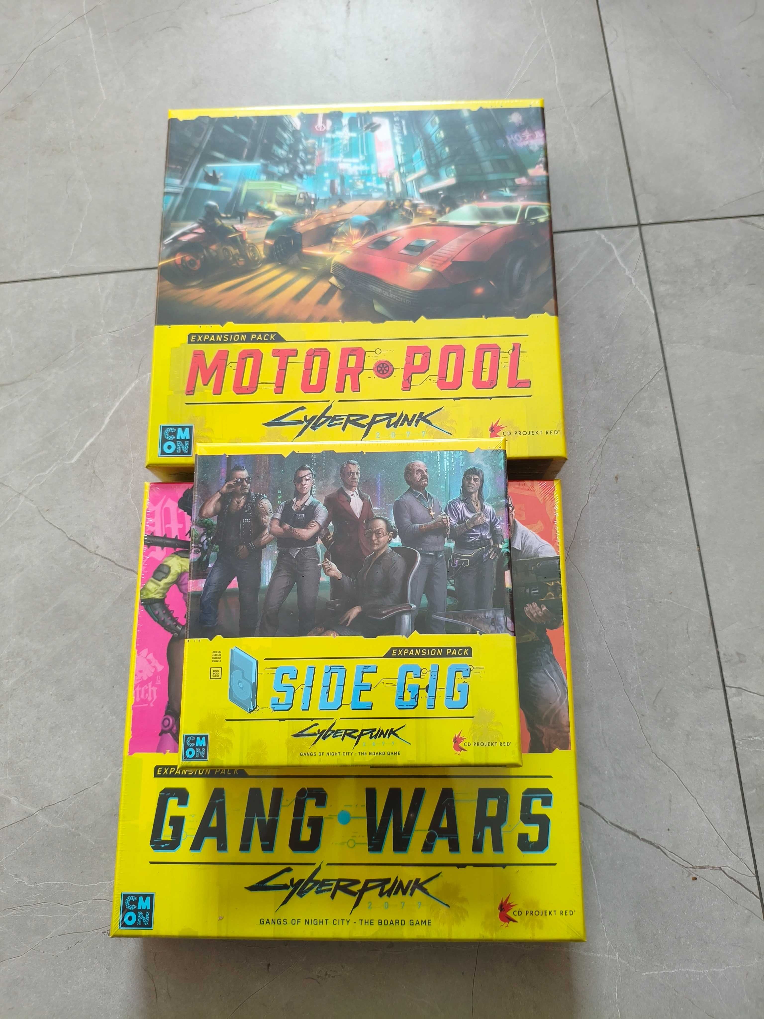 Cyberpunk kickstarter motor pool, gang wars, side gig