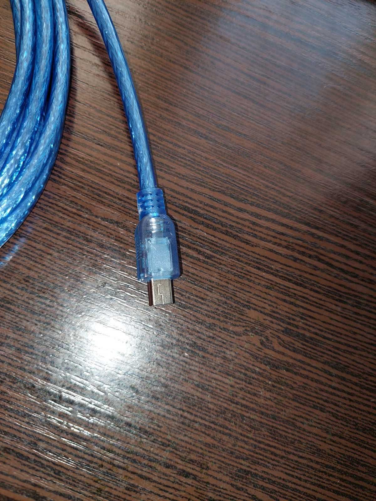 Кабель USB 2.0 AM - Mini usb 0.5 м довжина 3 м реєстратора джойстика