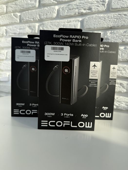 PowerBank EcoFlow Rapid Pro 300W, 27000mAh