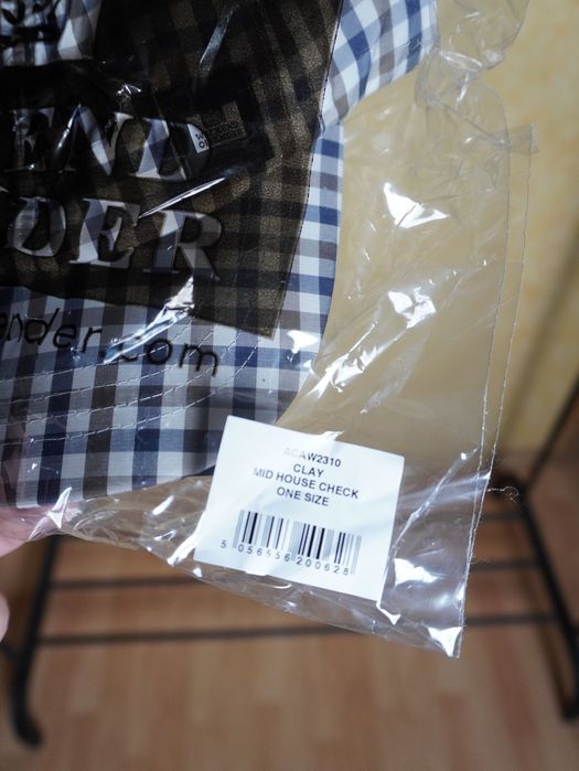 Weekend Offender кепка бейсболка в клетку оригинальная новая