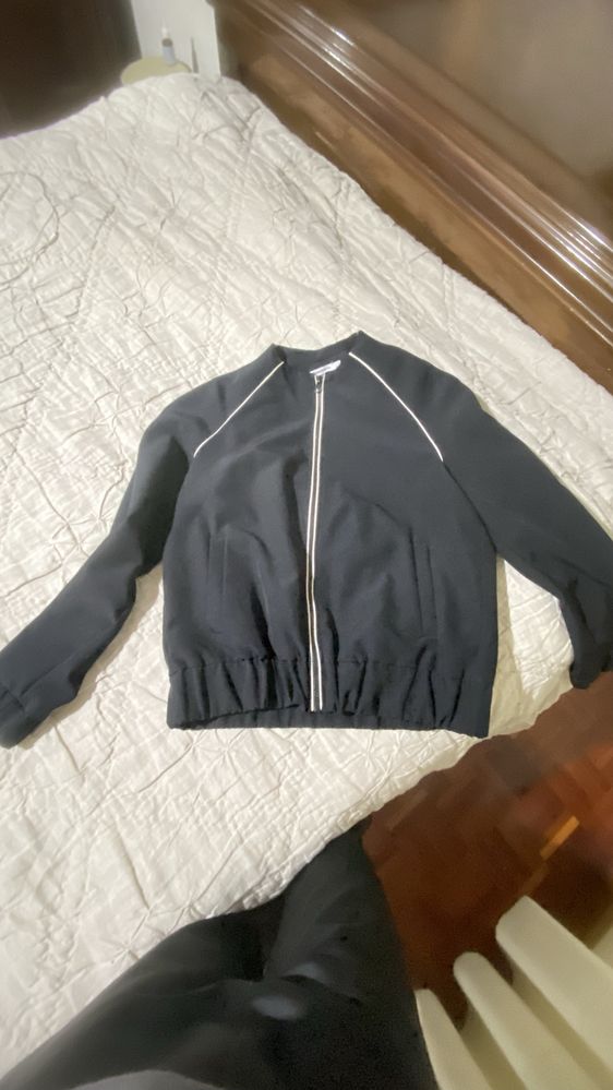 Bomber preto Stradivarius