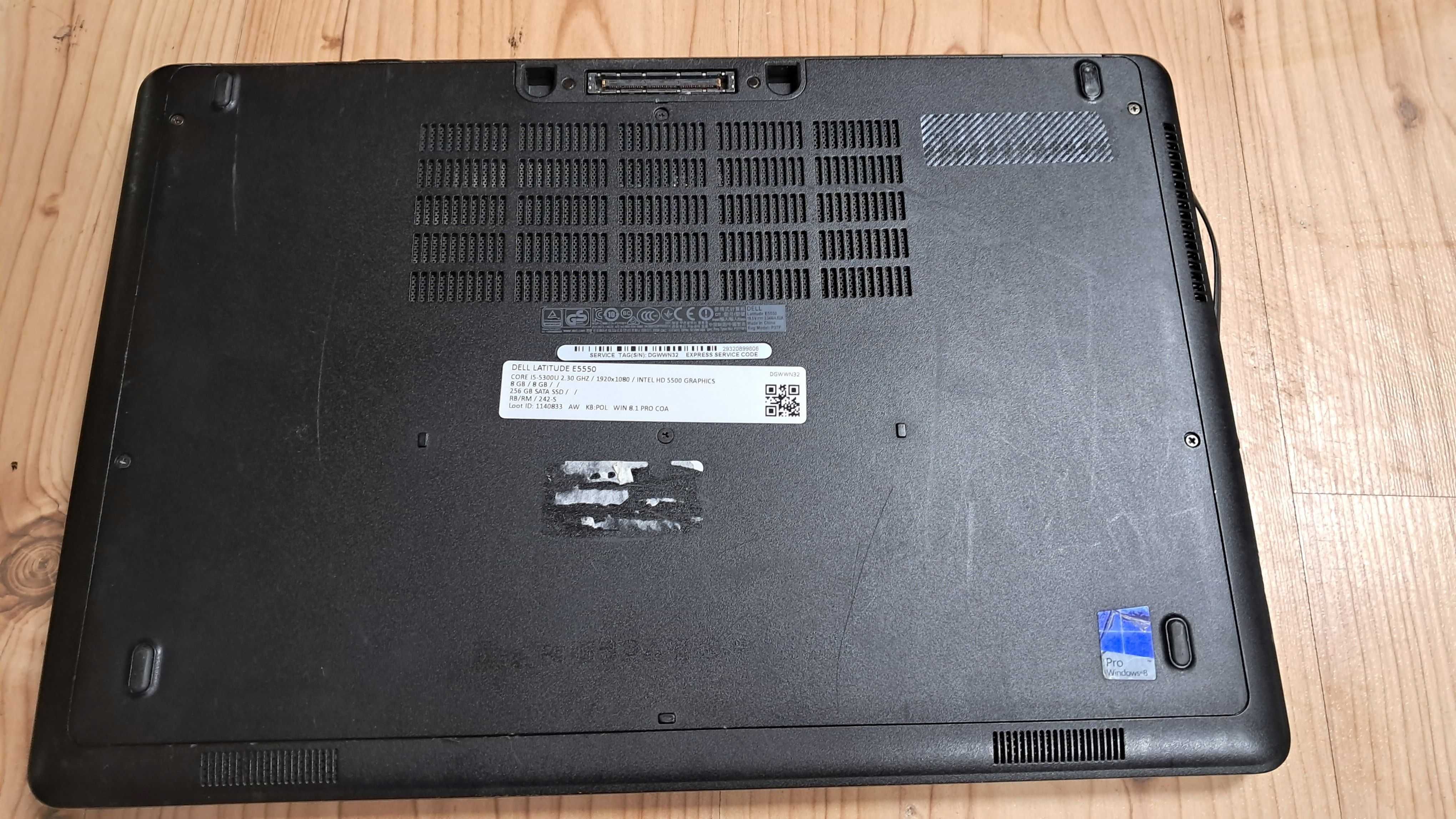 Laptop Dell Latitude E5550  i5 5300   FullHD