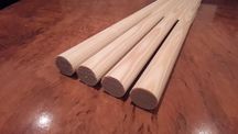 Wałek 20 x 590  mm kij patyk drążek drewniany