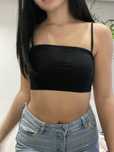 Crop top na ramiaczkach