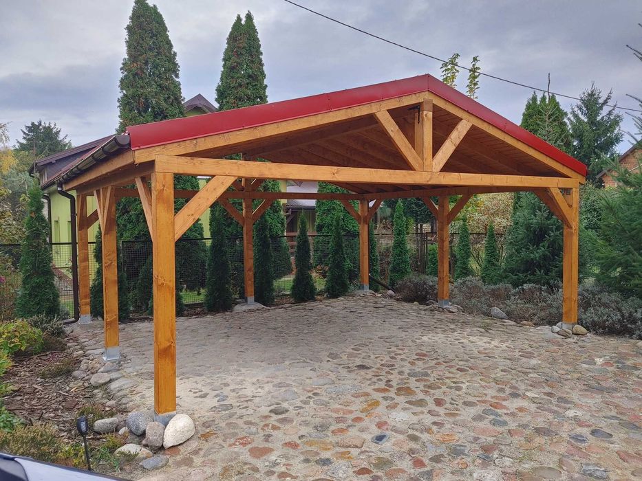 Nowoczesne dwustanowiskowe zadaszenie "CAR-PORT" od 17990zł !