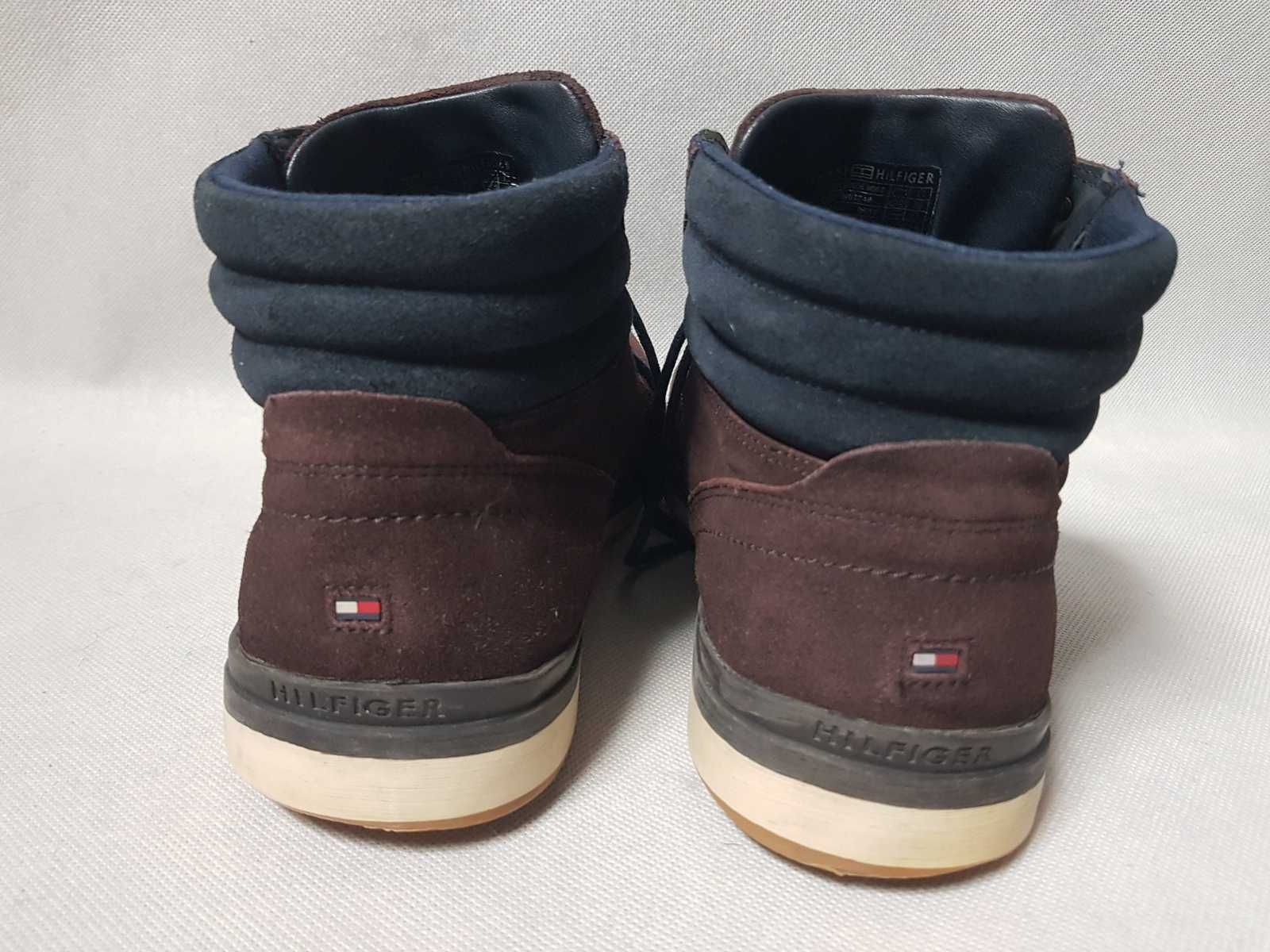 TOMMY HILFIGER - SUEDE BOOT / Męskie Trzewiki roz. 45 - 29 cm