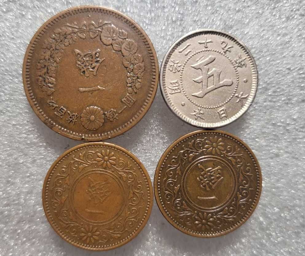 Монеты Японии разных времён