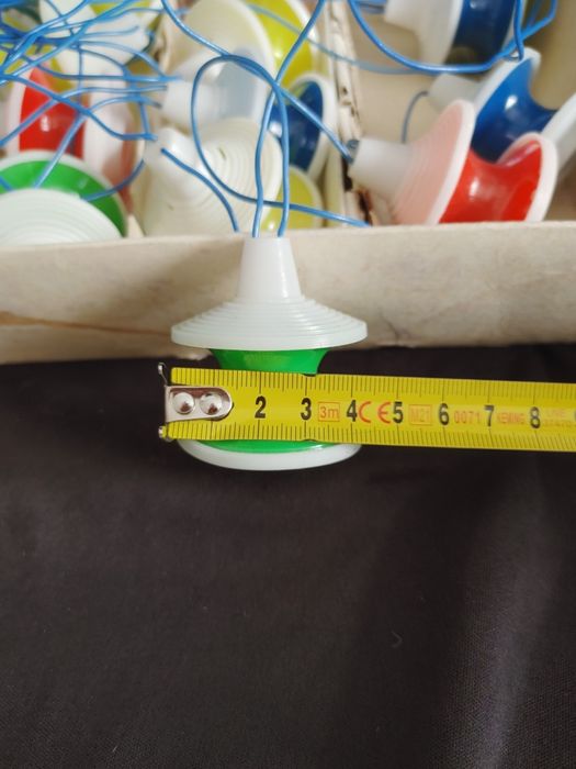 Lampki choinkowe światełka na choinkę PRL ZSRR retro vintage