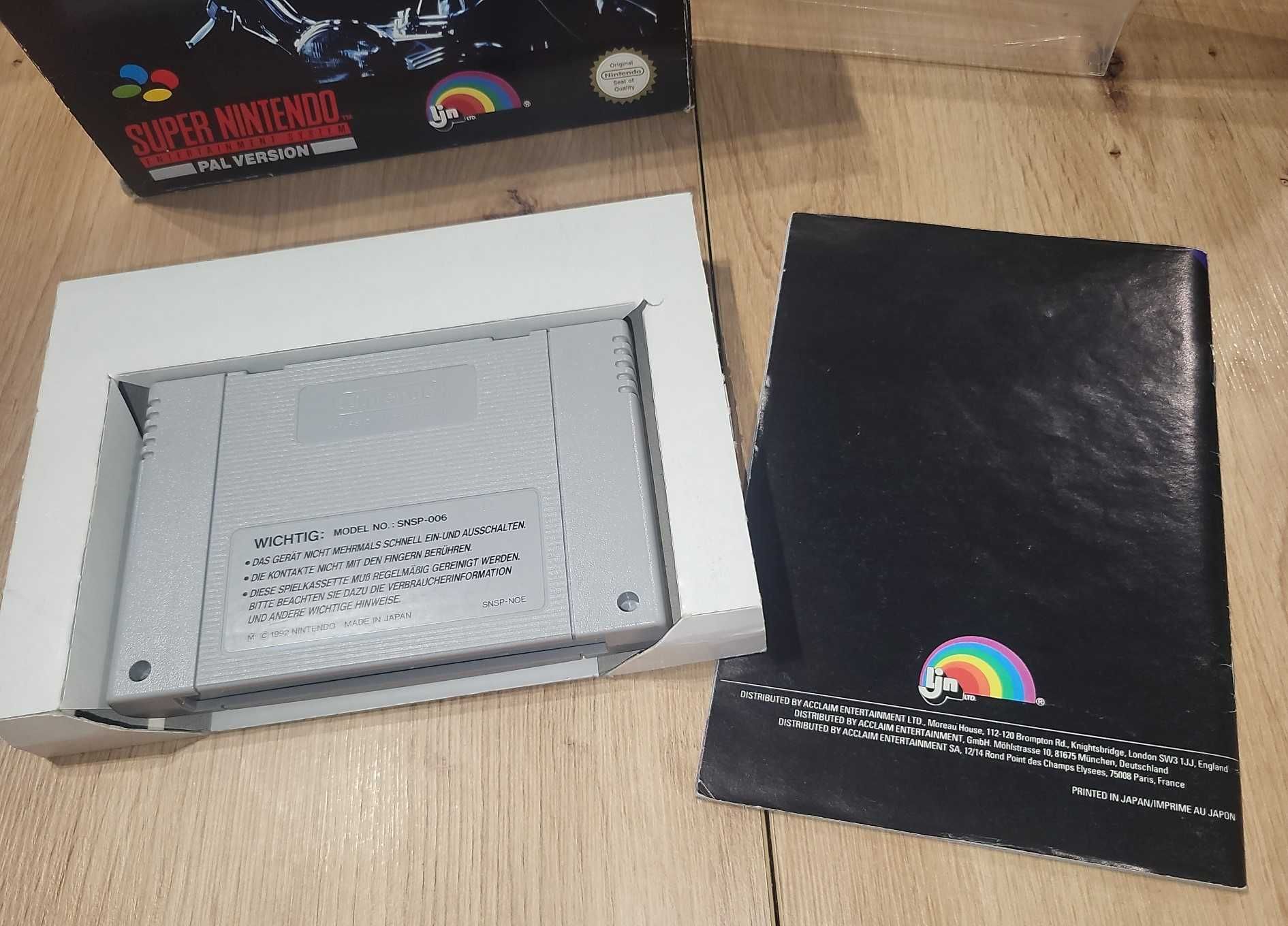 Gra T2 Terminator 2 Judgment Day - NINTENDO SNES - DB stan Komplet