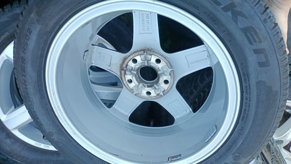 Oryginalne felgi aluminiowe 16 5x112 et48 VW Audi w bdb stanie