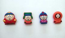 Pins da série South Park para calçado tipo crocs ou pulseiras