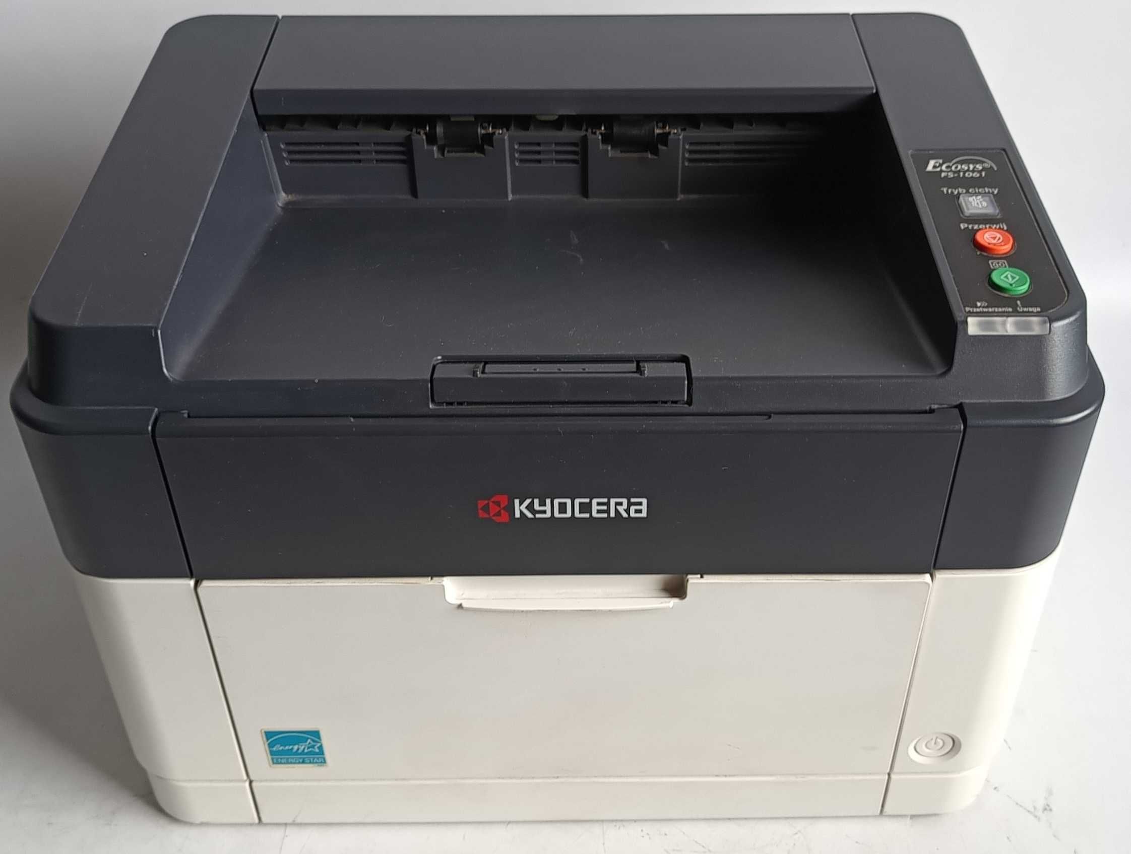 Drukarka jednofunkcyjna laserowa (mono) Kyocera FS-1061dn nie startuje