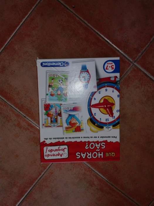 Jogo aprender a ver as horas