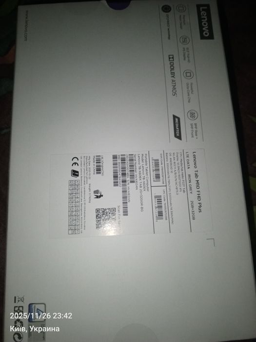 Планшет Lenovo Tab M10 Plus