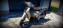 Aprilia Scarabeo Steely/Skuter/50cm3/2T/BDB Stan/Kraków