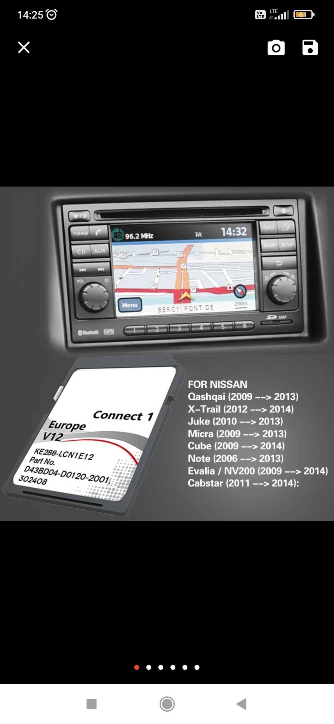 Nowe Mapy Nawigacja Nissan Connect v12 2022/2023 + polskie menu