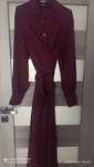 Sukienka Manilla oversize burgund