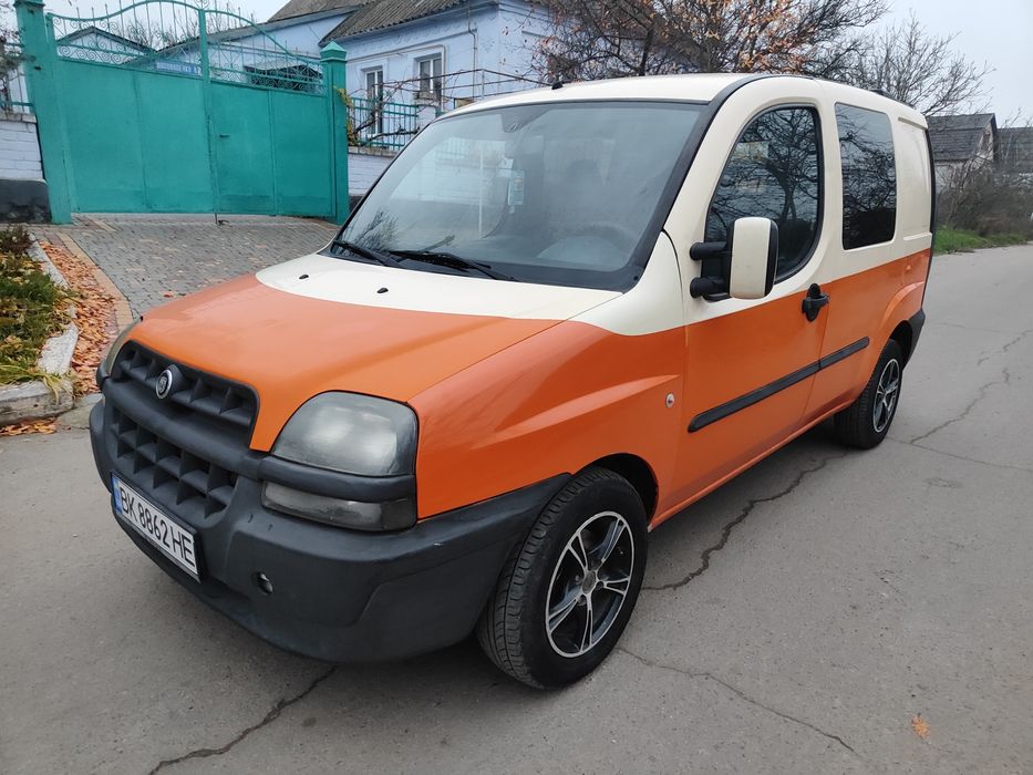 Продам fiat doblo 1.9 дизель пасажир