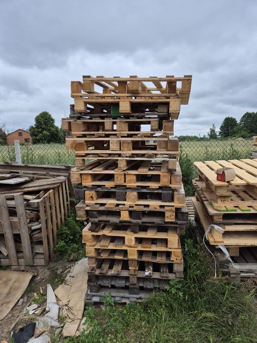 Palety drewniane, przemysłowe 110x130, 100x100, 95x95, euro