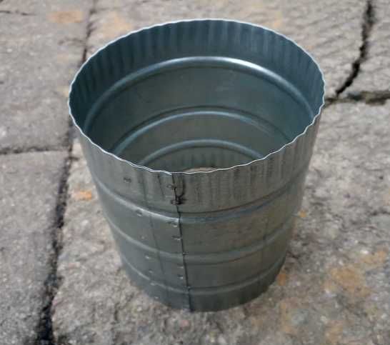 Złączka łącznik do rur spalinowych kominowych fi 125mm