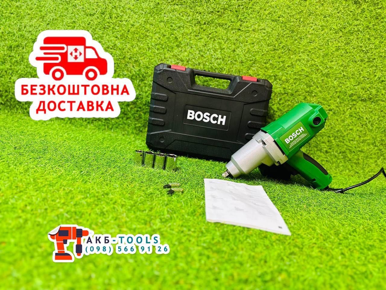 Мережевий Гайковерт BOSCH BTEIW20 750Nm 2200W Електричний Гайкокрут