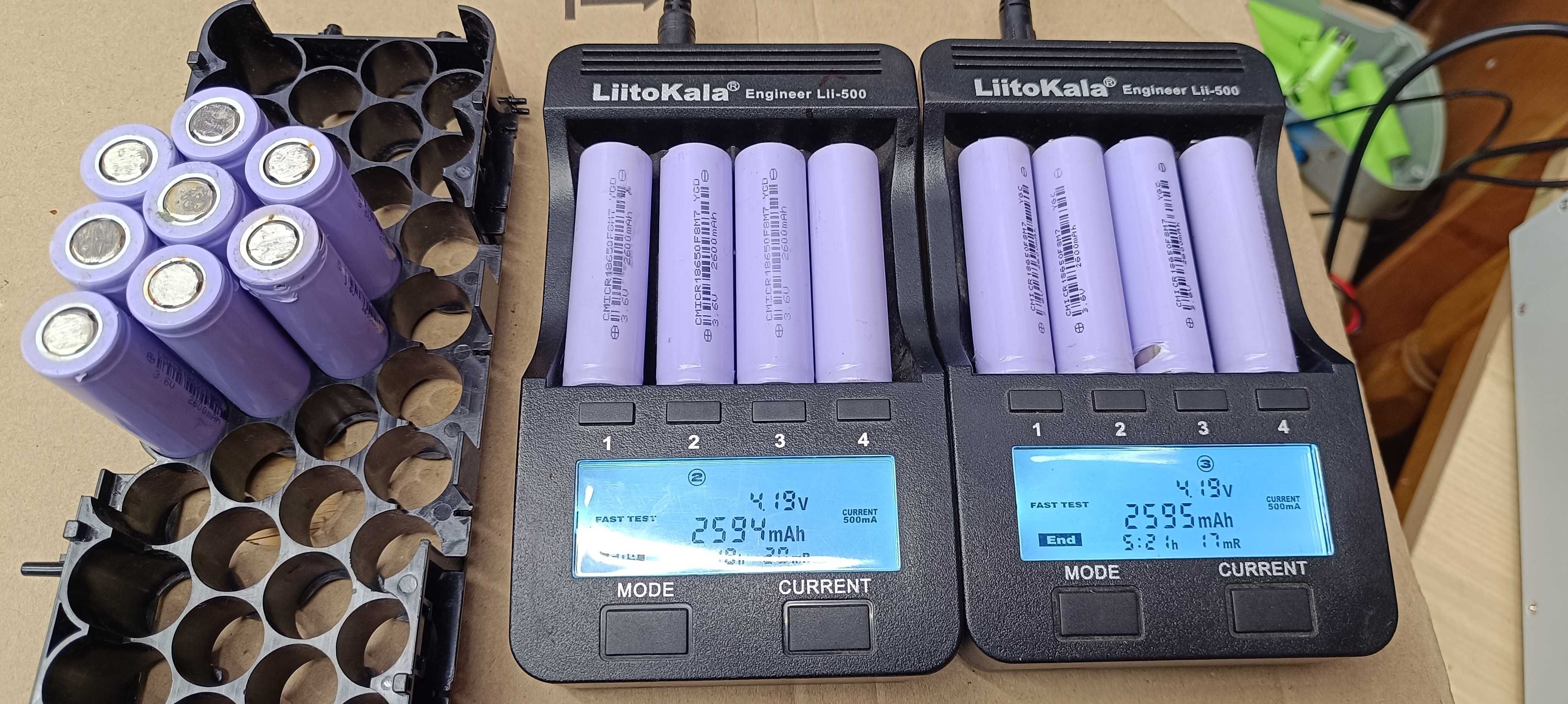 Батарея -елементи- ncr 8650pf li-ion mh12210