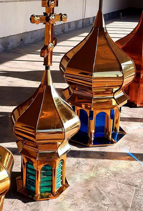 Вигототовлення церковних куполів і хрестів ,покрівля храмів ,каплиці