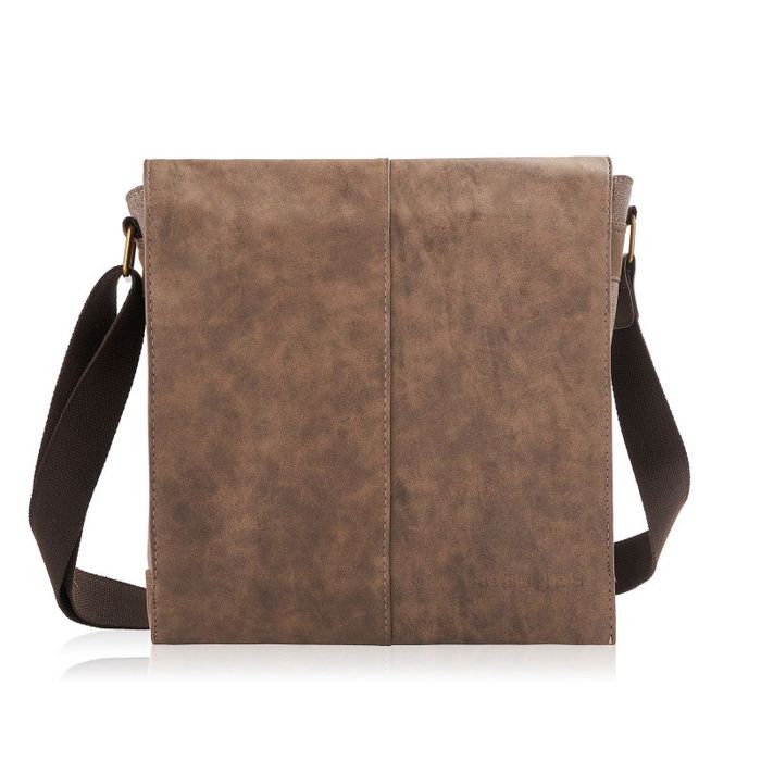 brązowa torba męska na ramię messenger sp-07-br