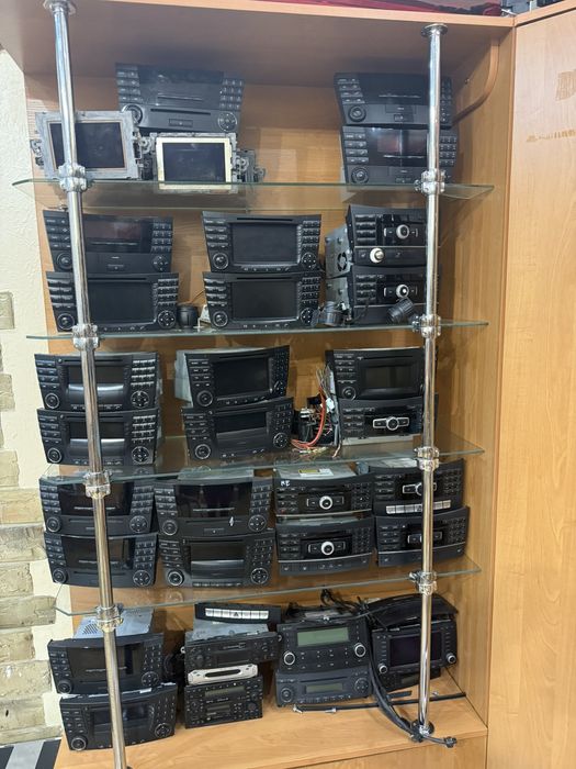 Автомагнітола mercedes-benz w211 w212 команд