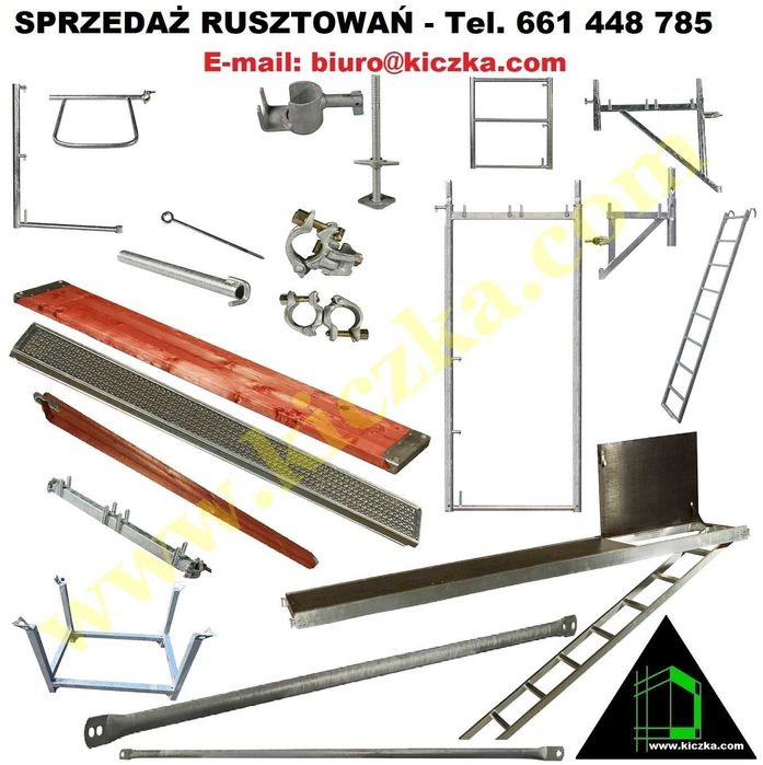 RUSZTOWANIA Elewacyjne RUSZTOWANIE Fasadowe Typ PLETTAC Promocja~140m2