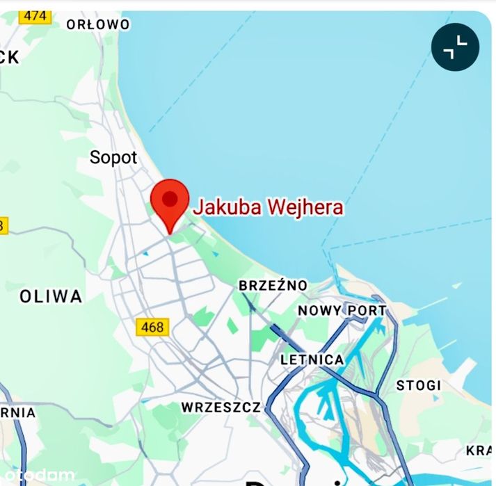 Mieszkanie  2pok.z doskonałą lokalizacją blisko plaży, do zamieszkania
