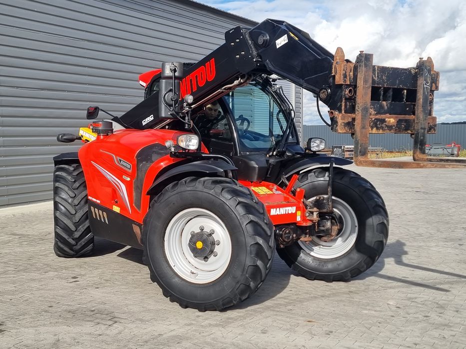 Ładowarka teleskopowa Manitou 630-18r*klima*szer-215cm*oryginał*jcb457