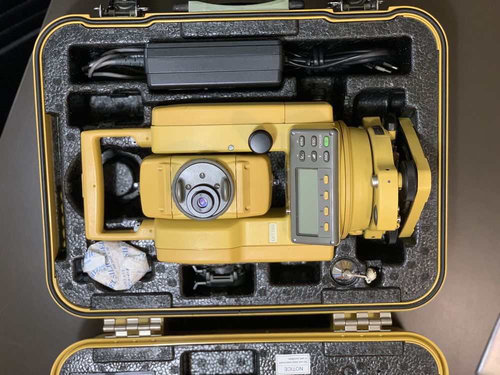 Estação total Topcon como nova