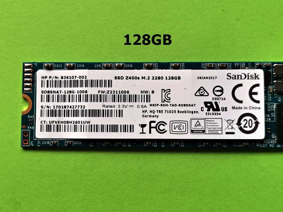 SSD M2 128GB SanDisk