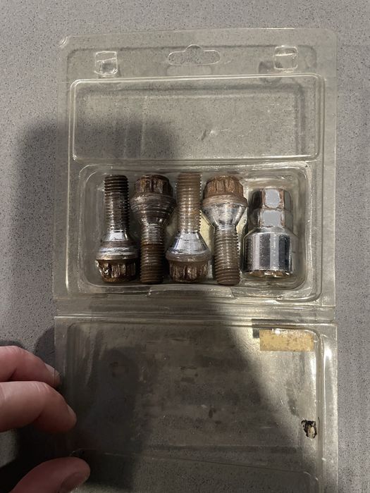 Parafuso de seguranca antiroubo para jantes