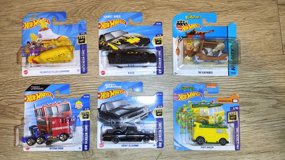 Hot wheels temáticos