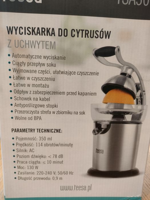 Wyciskarka do cytrusów Teesa