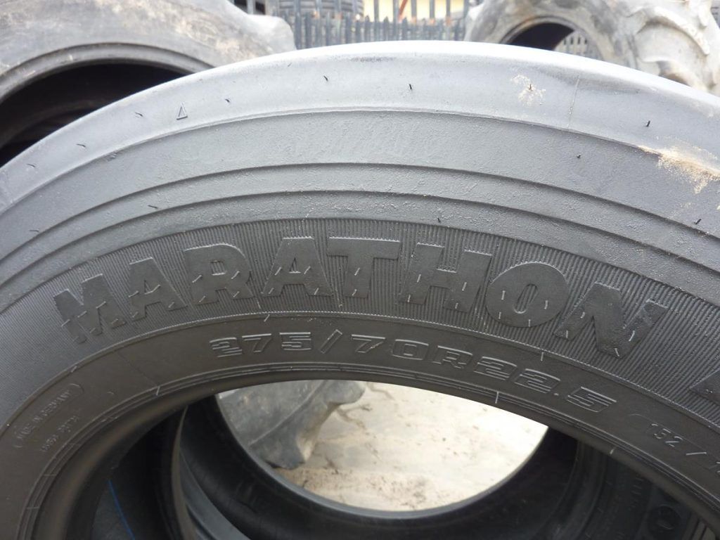 2x Opona używana ciężarowa 275/70R22.5 GOODYEAR LHT 440zł(szt.) C2061
