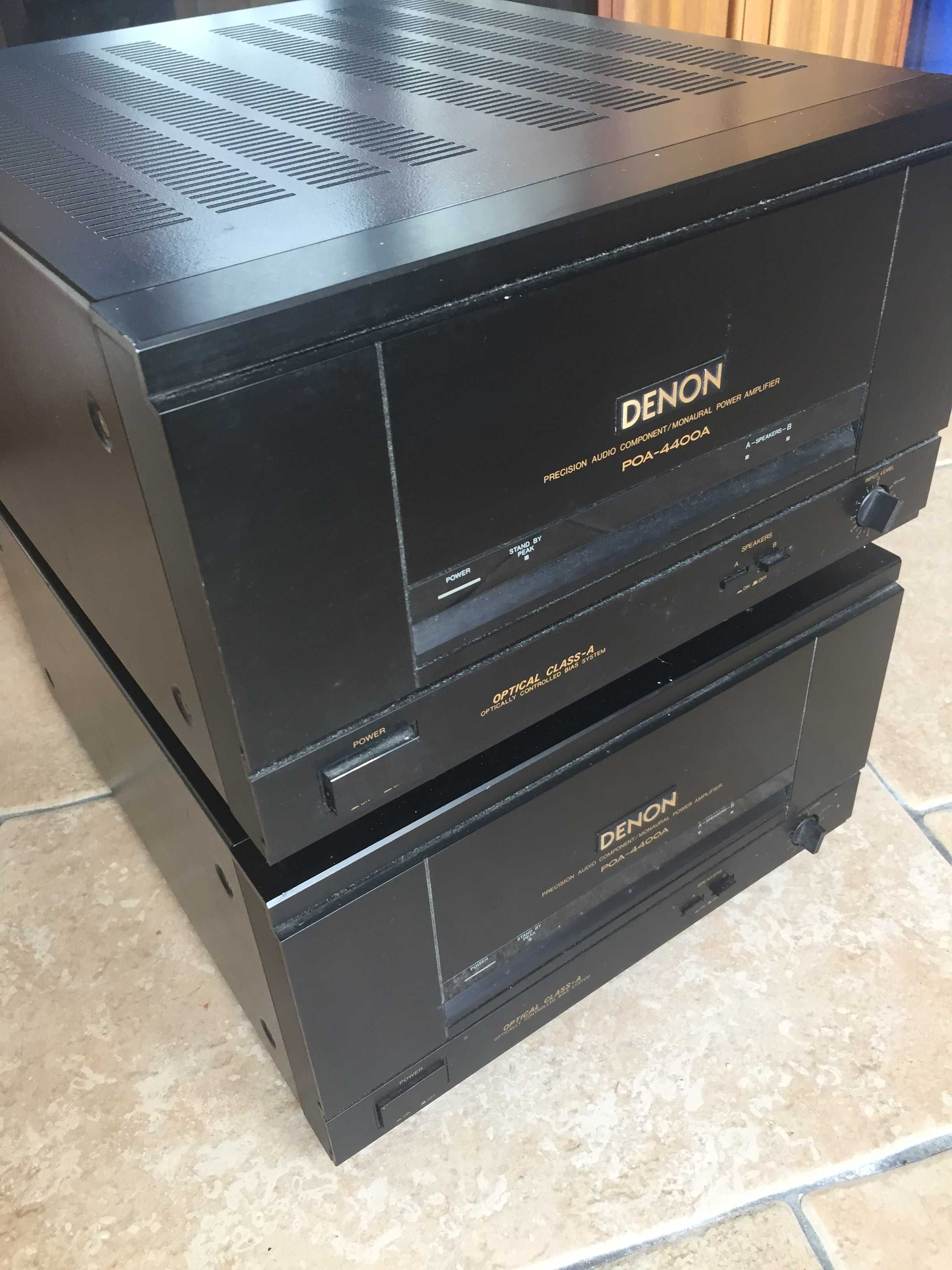 Amplificador Denon POA-4400A (par de monoblocos)