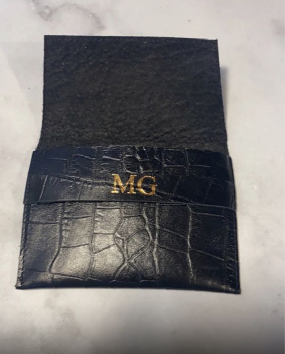 Wizytownik Black Crododille