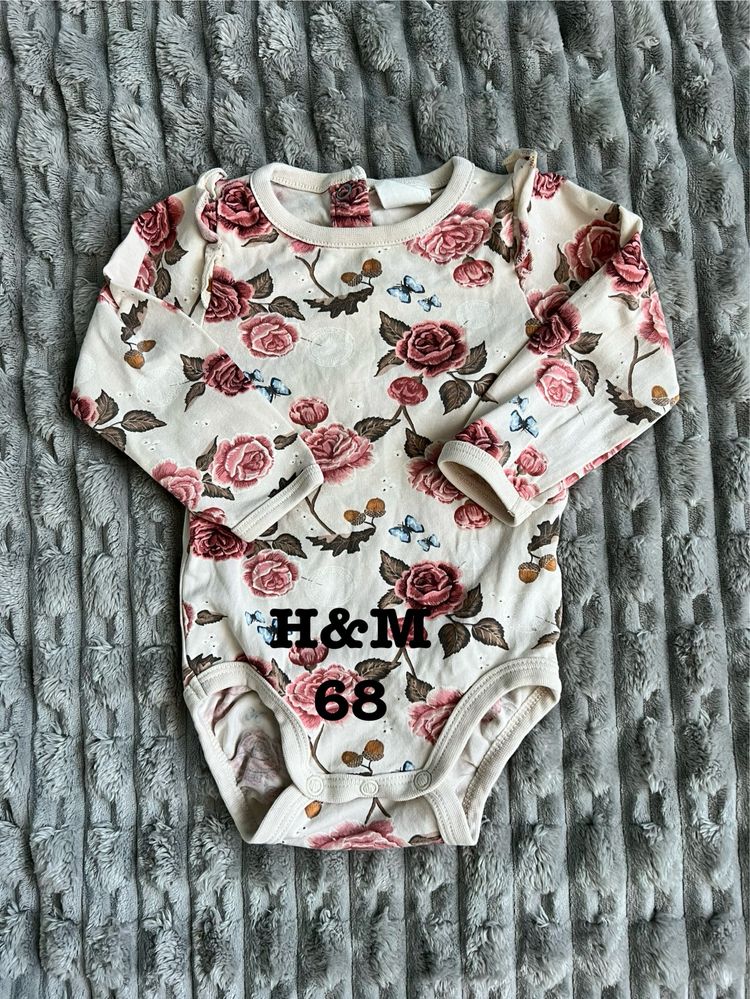 Дитячий одяг боді H&M 62/68