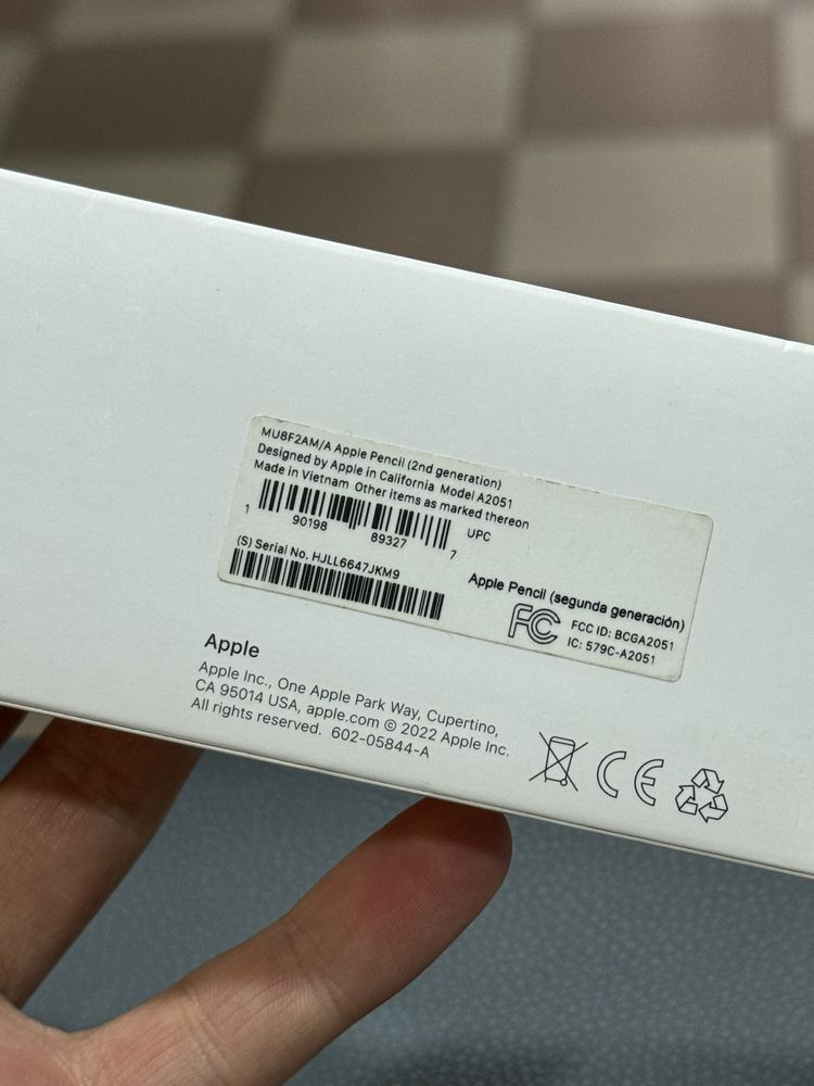 Apple Pencil (2nd generation), Эпл Пенсил 2