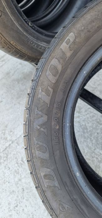 Лето 185/60/R15 6.4 мм Dunlop Sport Maxx 4шт Колеса Шини Резина Склад