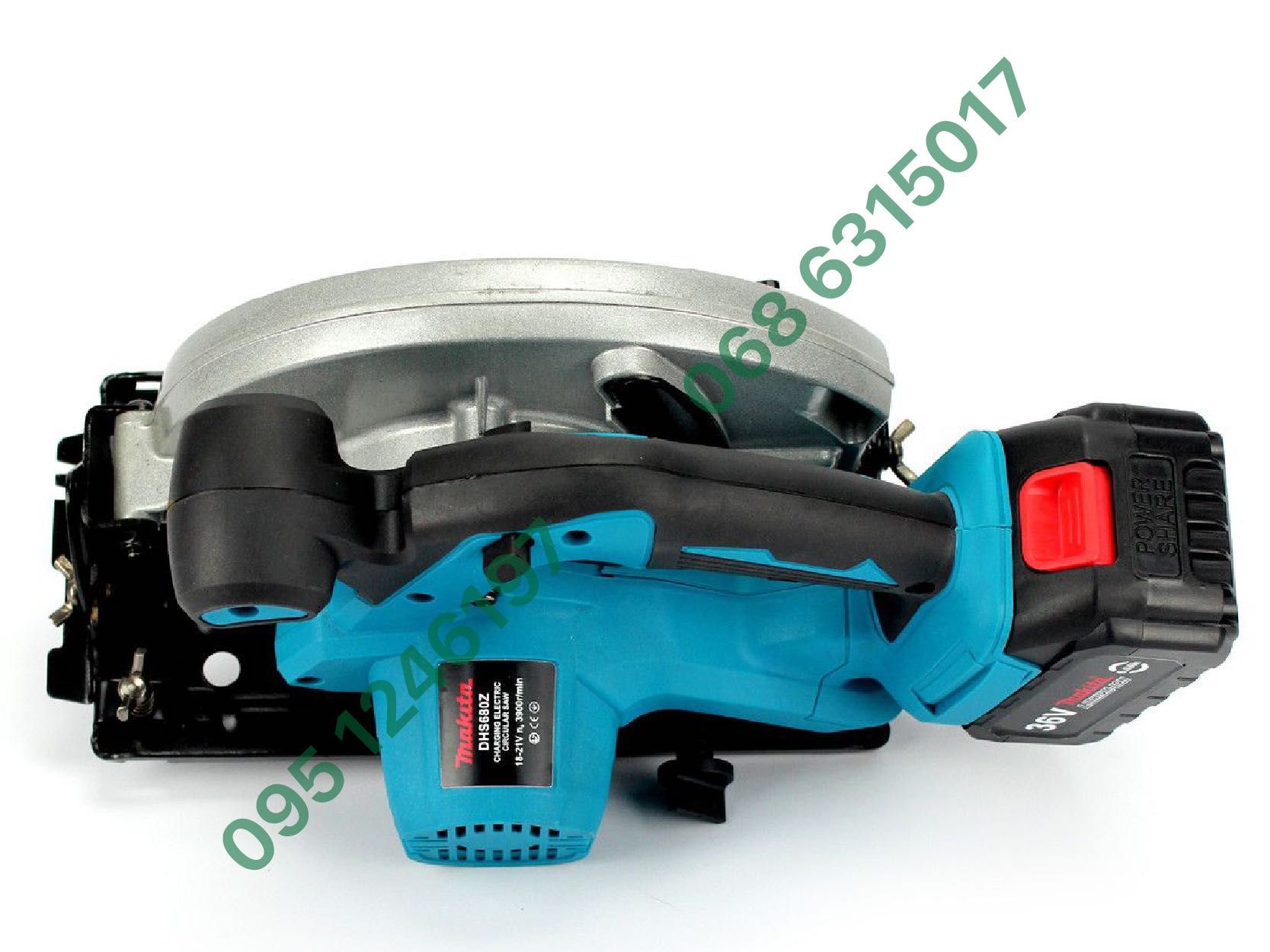 Аккумуляторная циркулярная пила Makita DHS680Z 36V 6Ah 3900 об/мин