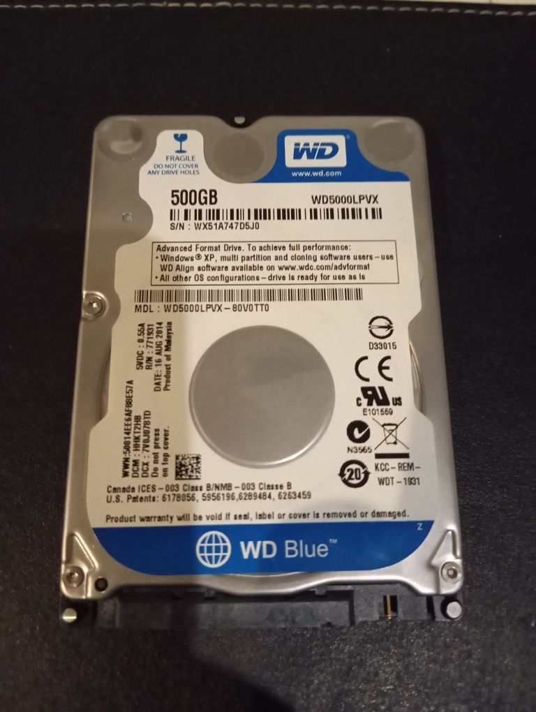Disco 500 GB  WD